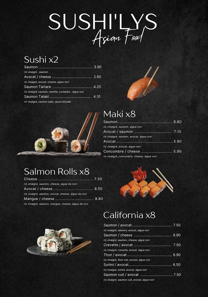 Sushi’Lys - Menu Image 4